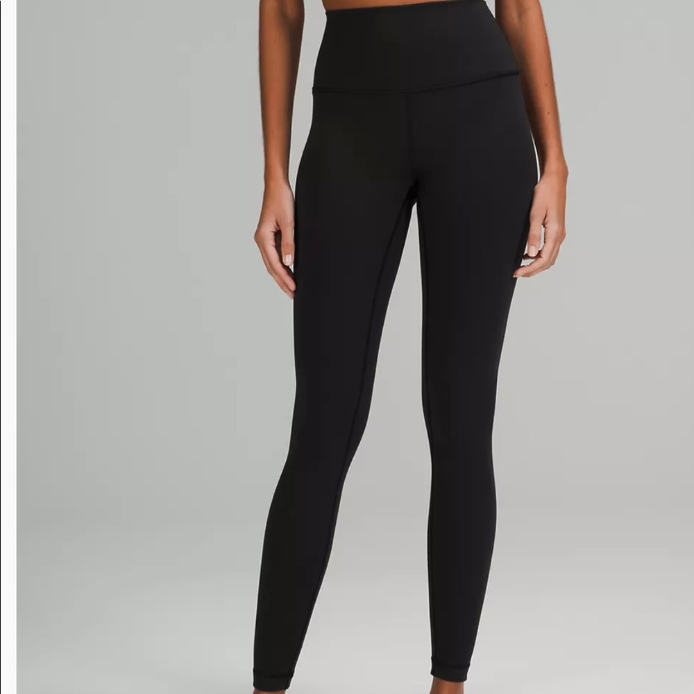 Lululemon Yoga Pants Size 0 Black High Waisted